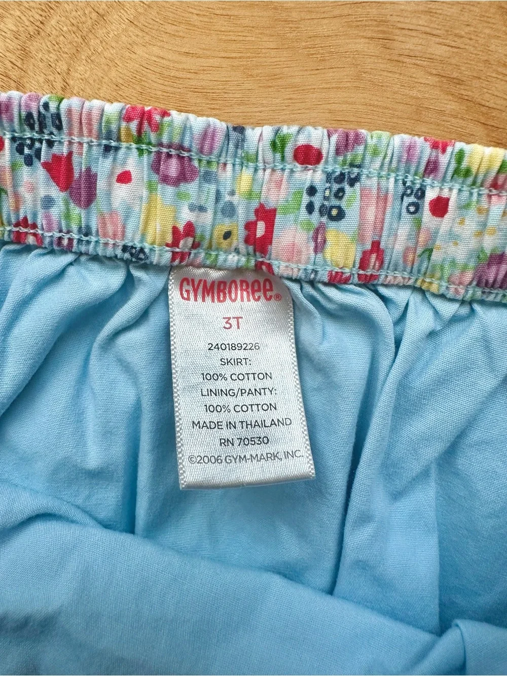 Gymboree Girls Floral Bubble Skirt Skort 3T Cottagecore Bloomers Lined